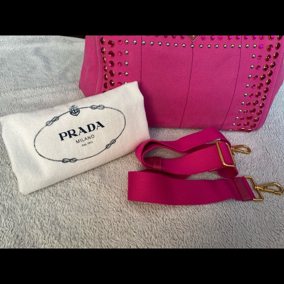 AUTHENTIC PRADA CANAPA FUXIA - Picture 14 of 16